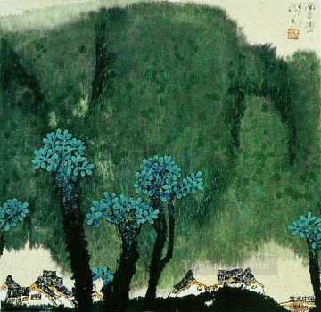 中国 Painting - 中国人村